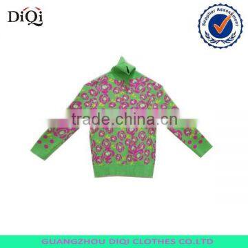 Hot selling kids jacquard sweater, new design kids sweater, sweaters for kids