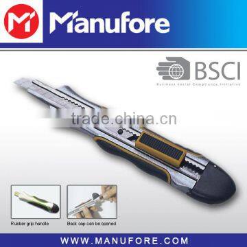 Auto lock 9mm blade knife, 9mm aluminium safety utility knife