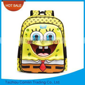 SpongeBob Squarepants Funny Design 2016 Children Popular School Bag Kids photo-2