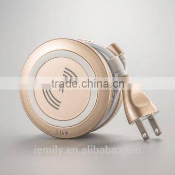 Multi Charger With 2.1A USB Quick Charge and 1.0A Wireless Charging,qi Wireless Charger for Samsung Series photo-6