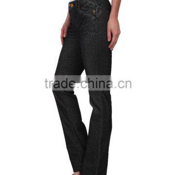 New Winter Enhanced Edition of High-grade Washing Water Pencil Pants Feet Pants Bootcut Jeans photo-3