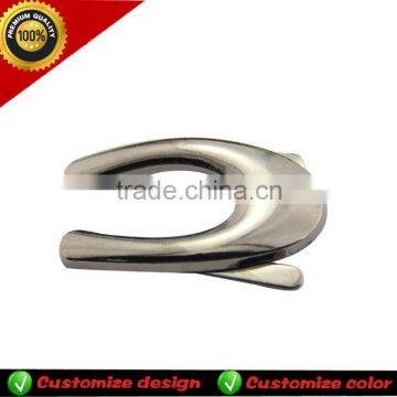 Metal decoration buckle for shoes and belts