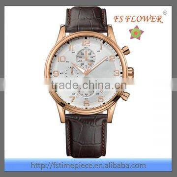 FS FLOWER - High Grade Rose Gold Allure Classic Chronograph Homme's Montre