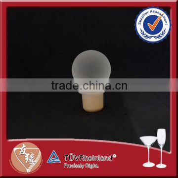 wholesale frosted glass bottle stoppers