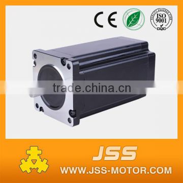 NEMA34 unipolar/ bipolar CNC stepper motor with electromagnetic brake, 86 mm electric brake stepper