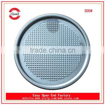 Almond powder can packaging 300# aluminum foil peel off lid