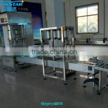 Automatic Linear Type Viscous Liquid Piston Filler for Olive Cooking Sunflower Oil in Bottle Barrel or Jar Can photo-6
