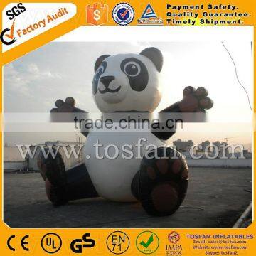 PVC giant inflatable panda,customized inflatable balloon F1008