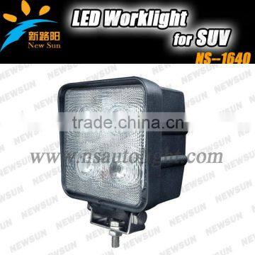 100% Waterproof 40w heavy truck fog light 4.3inch Square Led work light With Ip67 certificated