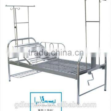 Hospital Bed With One Revolving Lever Stainless Steel Bed photo-2