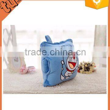 travel custom shaped pillow, custom logo doraemon pillow