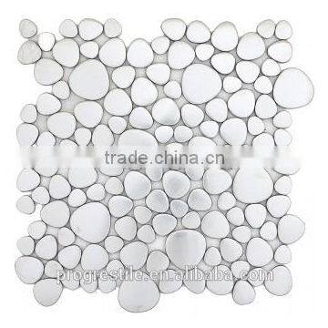 stainless steel mosaic, metal mosaics, modern house mosaic design(PMSG282)