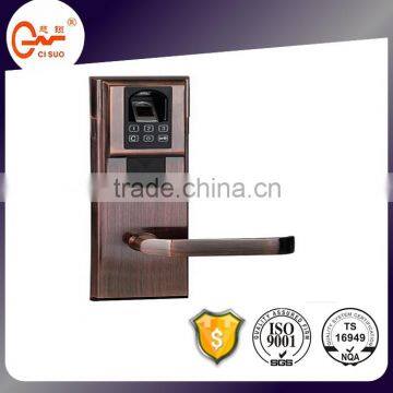 2016 Handle Sliding Biometric Fingerprint Password Door Lock