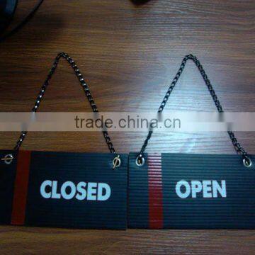 coroplast pp open closed dorr sign