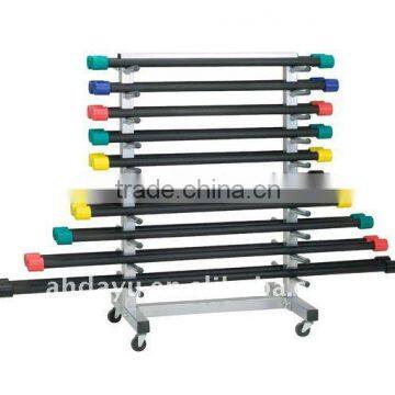 gym bar rack