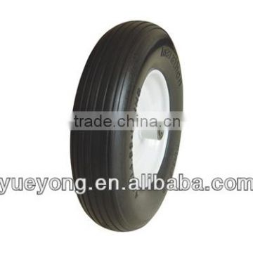 4.80/4.00-8 polyurethane wheel,PU foam wheel,flat free wheel