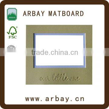 Wholesale Pre Uncut Colorful Super White Core Single Double Cardboard Paperboard for Photo Frame photo-5