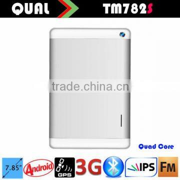 Hot! 7.85 Inch Ips Tablet pc With MTK8382 WCDMA 3G Phone Call Bluetooth GPS FM Full Function Tablet