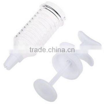 Plastic Cake Decorating Icing Piping Cream Syringe With 8 Nozzle / Piping Rob Suit photo-6