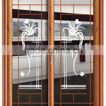 new aluminum frame door for kitchen glass insert aluminum door