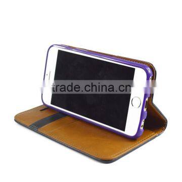 2016 New Arrival Hot Sale Mix Color Card Slot PU Leather Wallet Phone Case For IPhone 5 IPhone 5s photo-5