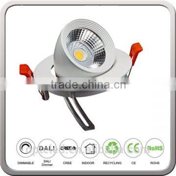 4 inch 10W 12W Ceiling Light Recessed LED Gimbal Downlight