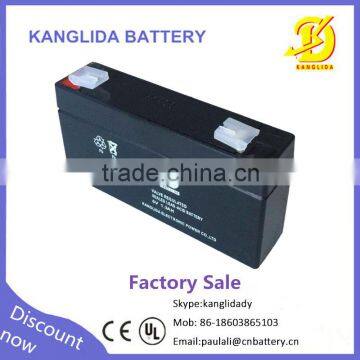 6v 1.3ah sealed lead acid battery maintenance free