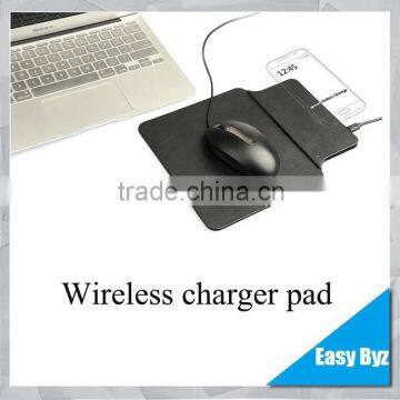 Mouse mat Mobile Phone Qi wireless charger pad for iPhone 6/5/5S/Galaxy S6/S6 Edge/S5/S4/S3/Note 2 3 4/for Lumia 920/Nexus 4