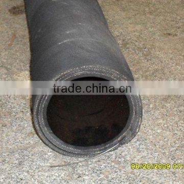 Rubber hose delivery water with a wire of steel