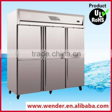 1600L New Style Luxury Type 304 Stainless Steel Commercial freezer