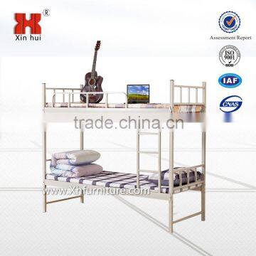 High quality modern design school dormitory use student metal bunk bed