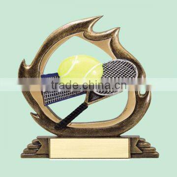 Hot Selling Great Tennis Resin Award Trophy