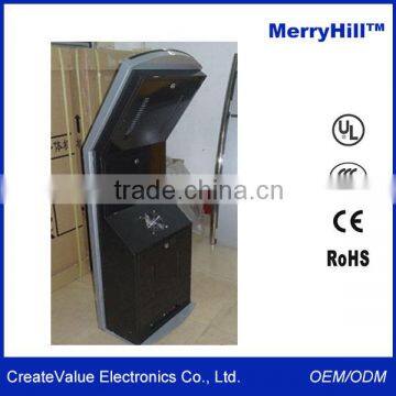 Industrial Commecial 15/17/19/22 Inch Touch Screen Banking Kiosk Metal Keyboard photo-2