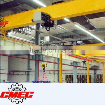 3 ton european type single girder eot overhead crane with perfect performance