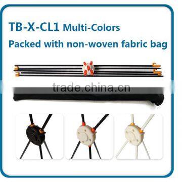 Taibo horizontal x banner stand fibreglass poles