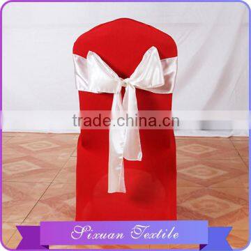 Plain Dyed Wedding Satin Chair Sash