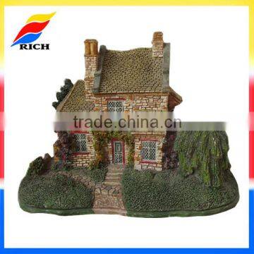 Innovative Souvenirs Custom 3D Building Models of Resin Tiny House Miniature Models