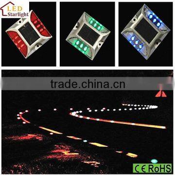 Cheap price security traffic sign solar road marker light
