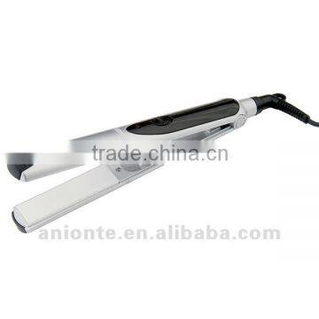 Hair straightener with plate lock function