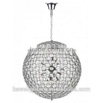 2015 round modern crystal pendant lamp UL CUL CE ROHS