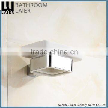 20839 Hot Selling Euro Style New Square Design Zinc Bathroom Accessories Wall Mount Soap Dish photo-3
