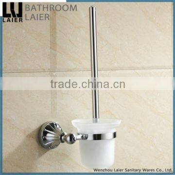 Buy From China Zinc Alloy Chrome Finishing Bathroom Accessories Wall Mounted Toilet Brush Holder