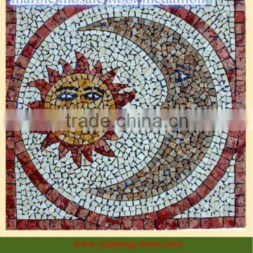 cheap marble mosaic floor medallion from china