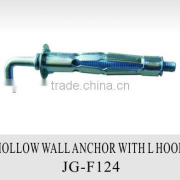 hollow wall anchor with hook L hook