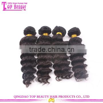 Wholesale 6A Grade Peruvian Hair Loose Deep Wave