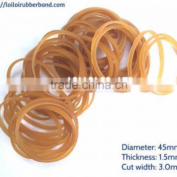 Durable wide rubber band/ Colorful factory customized rubber band glow in the dark natural rubber bands