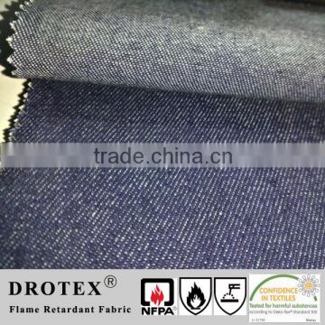 Indigo 280gsm FR Denim Fabric