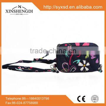 Wholesale Colorful Quilted Textile Printing Organic Girl Small Cotton Wallet photo-5