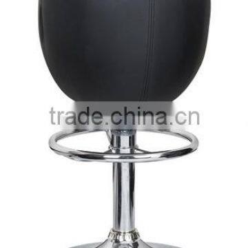 ZD-901 Round PU Bar Stool With Footrest
