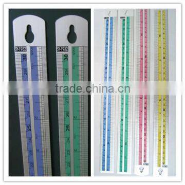 aluminum 30cm ruler metal ruler